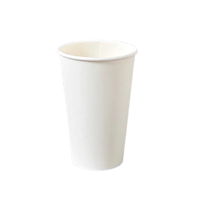 16oz Tek Duvar Kağıt Bardaklar